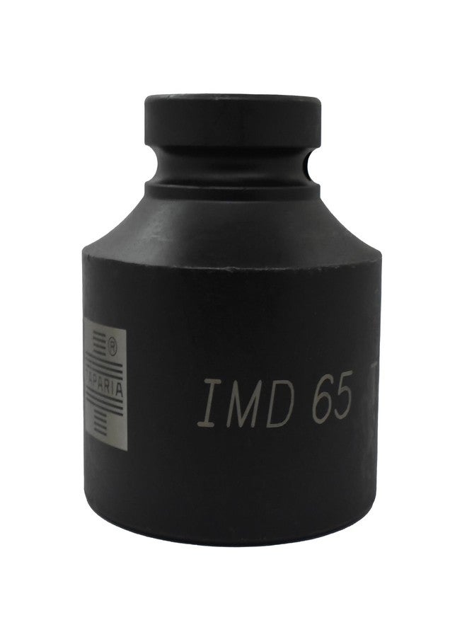 TAPARIA Impact Socket IMD 65, 1" (25.4mm) Square drive size, Chrome-Molybdenum Steel for durability and long life, 6 Point or HEX Impact Socket for Automobile, Industrial, Construction, Professional - Image 1